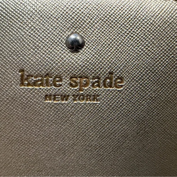 Kate Spade Metallic Gold Crossbody Bag - Picture 4 of 10
